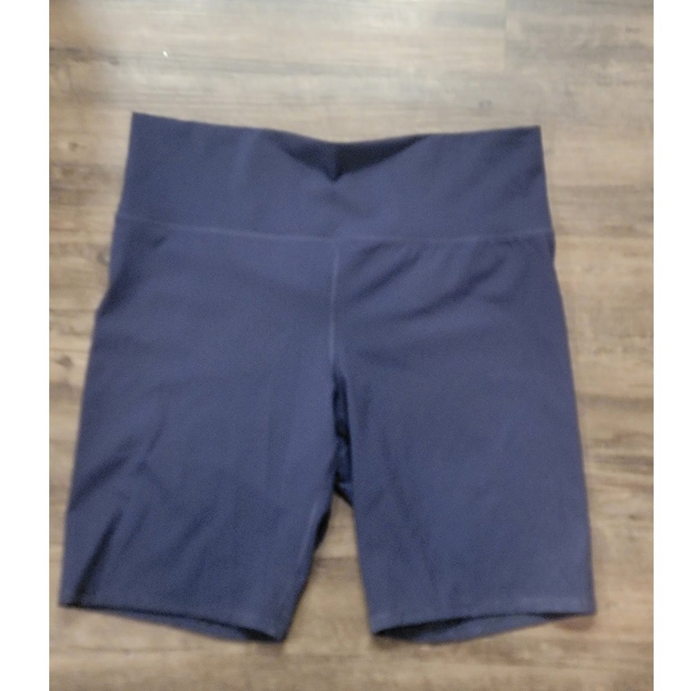 H&M Move ShapeMove Navy Blue High Waisted Running Biker Shorts XXL NWT 1270302